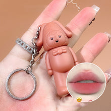 Load image into Gallery viewer, 6 Colors Matte Velvet Keychain Lip Gloss Waterproof Non-fading Long Lasting Lip Glaze Lip Makeup Cosmetics