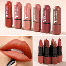 Load image into Gallery viewer, 6 Colors Velvet Matte Lipstick Waterproof Sweatproof Long-lasting Non-fading Nude Lip Gloss Lip Makeup Cosmetics