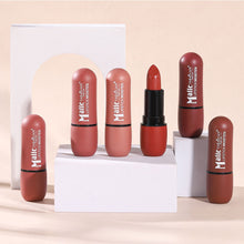 Load image into Gallery viewer, 6 Colors Velvet Matte Lipstick Waterproof Sweatproof Long-lasting Non-fading Nude Lip Gloss Lip Makeup Cosmetics