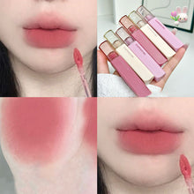 Load image into Gallery viewer, 9 Colors Matte Velvet Lip Glaze Non-fading Waterproof Long-lasting Nude Lip Gloss Women Lip Makeup Cosmetics