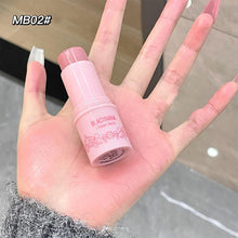 Load image into Gallery viewer, Waterproof Brightening Blusher Stick Refreshing Moisturizing Dual Use Natural Long-lasting Stereoscopic Blusher Face Makeup