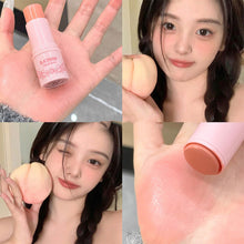Load image into Gallery viewer, Waterproof Brightening Blusher Stick Refreshing Moisturizing Dual Use Natural Long-lasting Stereoscopic Blusher Face Makeup