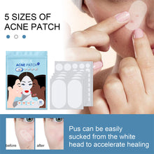 Load image into Gallery viewer, Hydrocolloid Acne Patches Waterproof Invisible Breathable Repair Acne Pimples Patches Fade Spots Acne Skin Care