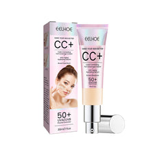 Load image into Gallery viewer, 2 Colors Even Skin Tone CC Cream Waterproof Sweatproof Natural Concealer Moisturizing Foundation Makeup Cosmetics
