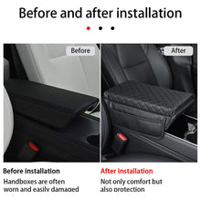 Load image into Gallery viewer, Car Console Cover Armrest Cushion Scratch Protector Resistant Leather Center Accessory For Tesla Model 3 Model Y