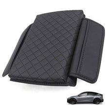 Load image into Gallery viewer, Car Console Cover Armrest Cushion Scratch Protector Resistant Leather Center Accessory For Tesla Model 3 Model Y