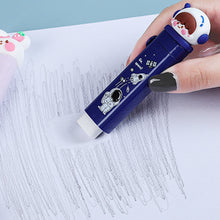 Load image into Gallery viewer, Creatibe Cartoon Push-Pull Pencil Eraser Rubber Kids Children Drawing Writing Wiping Stationery Christmas Gift School Supplies