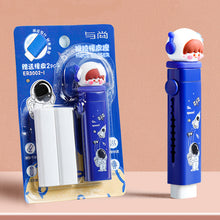 Load image into Gallery viewer, Creatibe Cartoon Push-Pull Pencil Eraser Rubber Kids Children Drawing Writing Wiping Stationery Christmas Gift School Supplies
