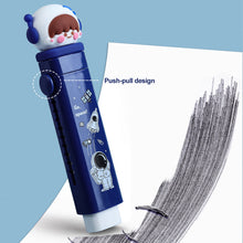 Load image into Gallery viewer, Creatibe Cartoon Push-Pull Pencil Eraser Rubber Kids Children Drawing Writing Wiping Stationery Christmas Gift School Supplies