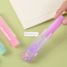 Load image into Gallery viewer, Cute Cartoon Push-Pull Pencil Eraser Rubber Kids Children Drawing Writing Wiping Stationery Christmas Gift School Supplies