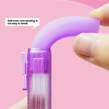 Load image into Gallery viewer, Cute Jelly Color Push-Pull Pencil Eraser Rubber Kids Children Drawing Writing Wiping Stationery Christmas Gift School Supplies