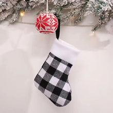 Load image into Gallery viewer, 1Pc New Year Christmas Stockings Socks Xmas Candy Gift Bag Fireplace Xmas Tree Decoration