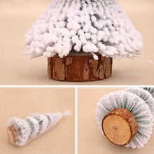 Load image into Gallery viewer, 1Pc 15-29cm Mini Christmas Tree Gold Green Small Pine Tree Sisal Silk Cedar New Year Xmas Party Ornaments Navidad
