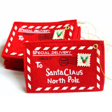 Load image into Gallery viewer, 1Pc Christmas Envelopes Tree Hanging Can Hold Candy Christmas Cards Christmas Decorations Christmas Supplies