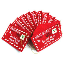 Load image into Gallery viewer, 1Pc Christmas Envelopes Tree Hanging Can Hold Candy Christmas Cards Christmas Decorations Christmas Supplies