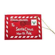 Load image into Gallery viewer, 1Pc Christmas Envelopes Tree Hanging Can Hold Candy Christmas Cards Christmas Decorations Christmas Supplies