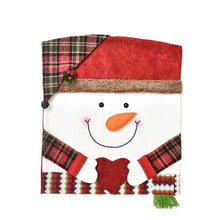 Load image into Gallery viewer, 1Pc Christmas Santa Claus Hat Chair Cover Christmas Decoration Table New Year Ornament for Home Navidad Noel Xmas Gift