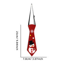 Load image into Gallery viewer, 1Pcs Felt Christmas Tie Christmas Santa Claus Snowman Elk Tie Kids Costume Accessories Merry Christmas Gifts