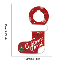 Load image into Gallery viewer, 1Pc Christmas Decorations for Home Christmas Door Hanging Pendants Santa Door Hanger for Christmas Home New Year 2024 Decoration