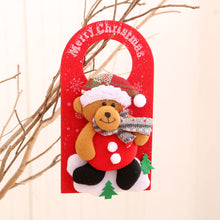 Load image into Gallery viewer, 1Pc Christmas Decorations for Home Christmas Door Hanging Pendants Santa Door Hanger for Christmas Home New Year 2024 Decoration