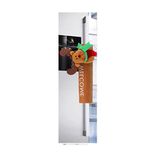 Load image into Gallery viewer, 1PC Christmas Refrigerator Door Handle Cover Kitchen Appliances Glove Protector Cover Christmas Decorations Home Decoration
