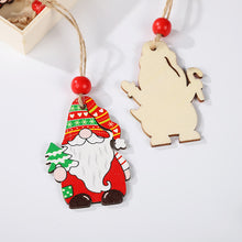 Load image into Gallery viewer, 12Pcs New Year 3D Christmas Ornament Wooden Hanging Pendants Star Xmas Tree Bell Christmas Tree Decorations For Home Navidad