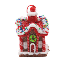 Load image into Gallery viewer, 1Pc Christmas Resin Mini House Miniature Village Building Xmas Decor Gift Christmas Decoration Navidad Noel