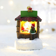 Load image into Gallery viewer, 1Pc Creative Luminous Castle House Ornament Christmas Decorations Resin Houses Small Night Lights Xmas Kids Gifts Christmas Decor