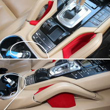 Load image into Gallery viewer, 2Pcs Car Interior Center Console Gap Armrest Holder Organizer Container Pocket Storage Box Holder For Porsche Cayenne 2011-2018