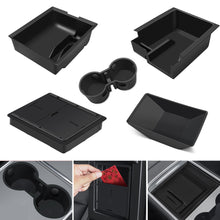 Load image into Gallery viewer, Car Console Storage Box Center Armrest Hidden Box Cup Holder Organizer Box Accessories For Tesla Model 3 2022 Model Y 2023