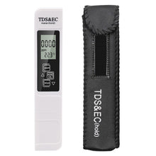 Load image into Gallery viewer, Water Quality Tester Digital TDS EC Temperature Meter 3 in 1 with 0-9999ppm Range for Drinking Water Fishpond Aquariums