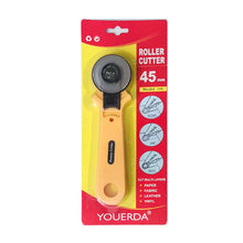 Load image into Gallery viewer, 28/45mm Circular Rotary Cutter Knife Safety Blade Patchwork Piecing Sewing Quilting Fabric Cutting Leathercraft Tool