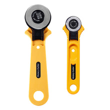 Load image into Gallery viewer, 28/45mm Circular Rotary Cutter Knife Safety Blade Patchwork Piecing Sewing Quilting Fabric Cutting Leathercraft Tool