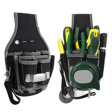 Load image into Gallery viewer, 1Pc Multifunctional Tool Bag Nylon Fabric Tool Belt Screwdriver Kit Holder Tool Bag Pocket Pouch Bag Electrician Waist Pocket Case