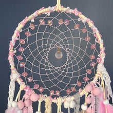 Load image into Gallery viewer, Wall Dream Catcher Led Handmade Feather Braided Wind Chimes for Room Decoration Hanging Home Christmas Decor Poster