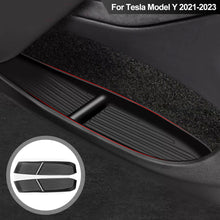 Load image into Gallery viewer, 2Pcs/4Pcs Car Door Side Storage Box Front Back Door Handle Armrest Tray Organizer for Tesla Model Y 2021-2023