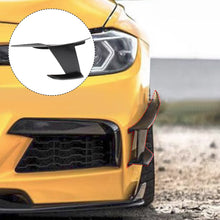 Load image into Gallery viewer, 6Pcs Carbon Fiber Car Front Bumper Lip Fin Splitter Spoiler Canard Sticker Fit for BMW F80 M3 For BMW F82 M4 Accessories