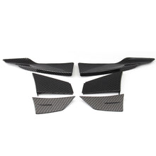 Load image into Gallery viewer, 6Pcs Carbon Fiber Car Front Bumper Lip Fin Splitter Spoiler Canard Sticker Fit for BMW F80 M3 For BMW F82 M4 Accessories