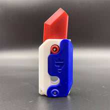 Load image into Gallery viewer, 3D Printing Gravity Jump Small Radish Knife Mini Model Student Prize Pendant Boys Girls Decompression Toy Gift