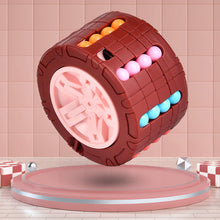 Load image into Gallery viewer, 3D Cylinder Cube Toy Magical Bean Gyro Rotate Slide Puzzle Games Innovative Relieve Stress Children Educational Montessori Toys Gift