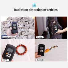 Load image into Gallery viewer, Digital Geiger Counter Radiation Detector Personal Nuclear Radiation Detector GM Counter Dosimeter X-Ray Y-ray B-ray Radioactivity Detector Tool