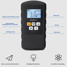 Load image into Gallery viewer, Digital Geiger Counter Radiation Detector Personal Nuclear Radiation Detector GM Counter Dosimeter X-Ray Y-ray B-ray Radioactivity Detector Tool