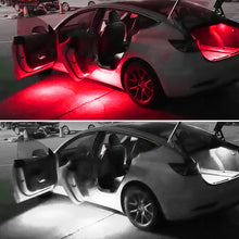 Load image into Gallery viewer, Car LED Luggage Compartment Lamps Trunk Light Frunk Door Puddle Foot-Well Lights For Tesla Model 3 Y S X Interior