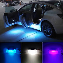 Load image into Gallery viewer, Car LED Luggage Compartment Lamps Trunk Light Frunk Door Puddle Foot-Well Lights For Tesla Model 3 Y S X Interior