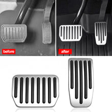 Load image into Gallery viewer, 2Pcs Car Foot Pedal Pads Accelerator Gas Fuel Brake Pedal Rest Pedal Mat Cover Aluminum Alloy Accessories For Tesla Model 3 Y