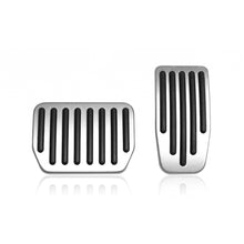 Load image into Gallery viewer, 2Pcs Car Foot Pedal Pads Accelerator Gas Fuel Brake Pedal Rest Pedal Mat Cover Aluminum Alloy Accessories For Tesla Model 3 Y