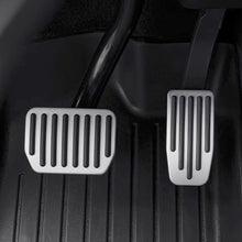 Load image into Gallery viewer, 2Pcs Car Foot Pedal Pads Accelerator Gas Fuel Brake Pedal Rest Pedal Mat Cover Aluminum Alloy Accessories For Tesla Model 3 Y