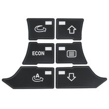 Load image into Gallery viewer, Car Air Condition Dashboard A/C Button Stickers Kit Dash Climate Control Switch Sticker Decals for AUDI A3 8P 2003-2012