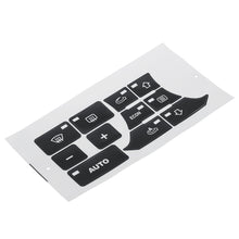 Load image into Gallery viewer, Car Air Condition Dashboard A/C Button Stickers Kit Dash Climate Control Switch Sticker Decals for AUDI A3 8P 2003-2012