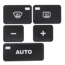 Load image into Gallery viewer, Car Air Condition Dashboard A/C Button Stickers Kit Dash Climate Control Switch Sticker Decals for AUDI A3 8P 2003-2012